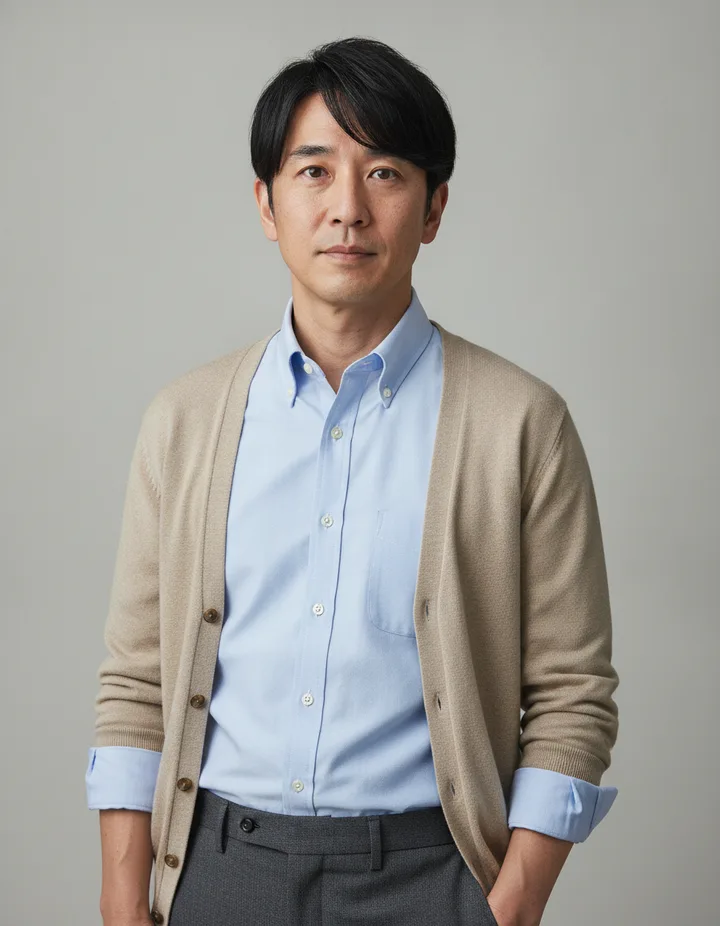 일본 30~40대 남성 모델